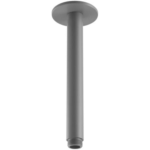 Herzbach DEEP GREY ceiling arm for rain shower seven round 20 cm 23.964820.1.06