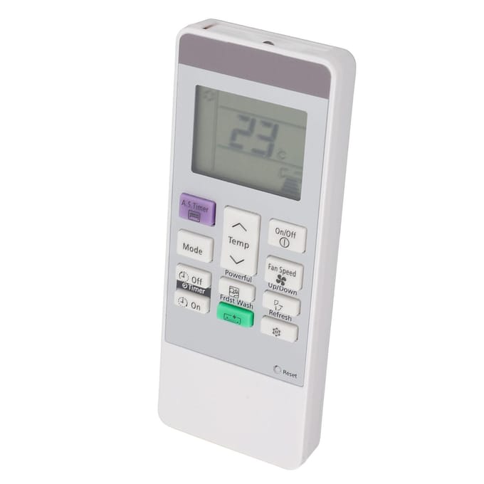 RAR MOA6 Télécommande de Climatiseur ABS Haute Sensibilité Remplacement de Télécommande AC white