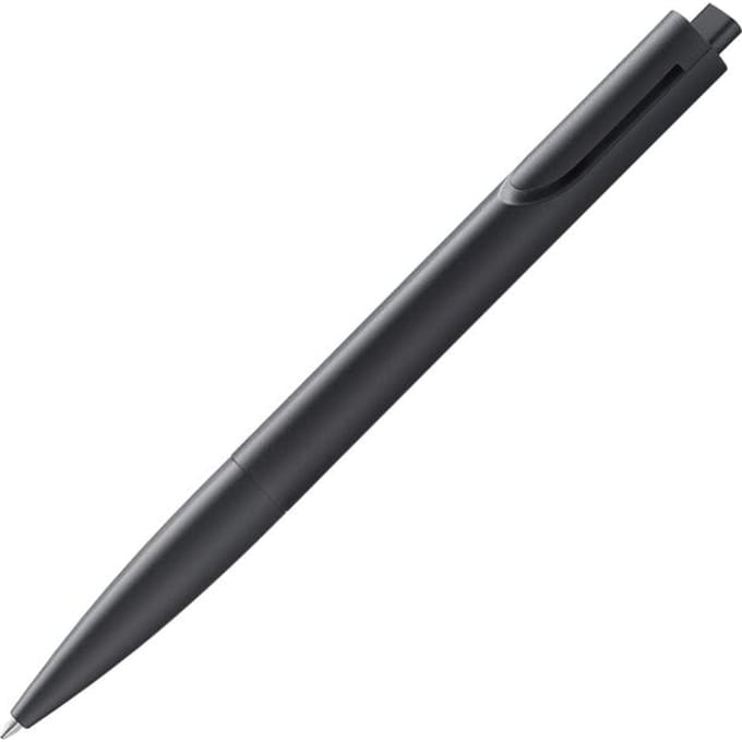 Lamy balpen, model noto black, met een zwarte medium vulling