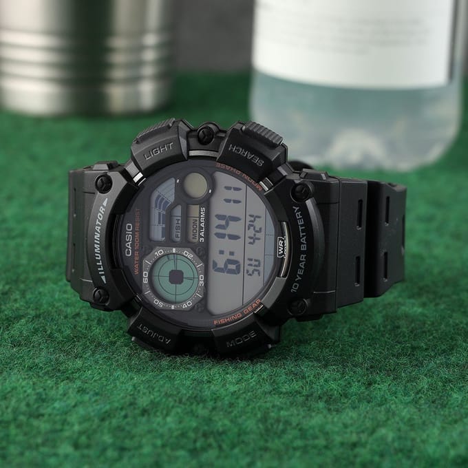 Casio Timeless WS-1500H-1AVEF LCD Large Horloge
