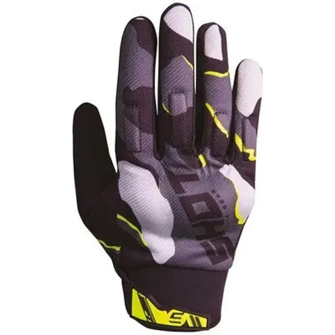 SHOT Drift Camo Neon Geel - Handschoen