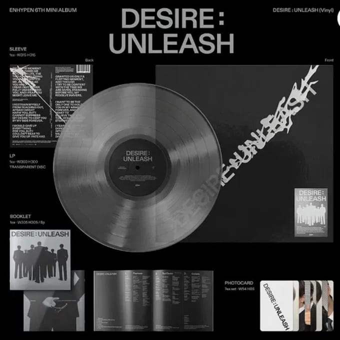 Enhypen - DESIRE: UNLEASH (EU Exclusive Version)