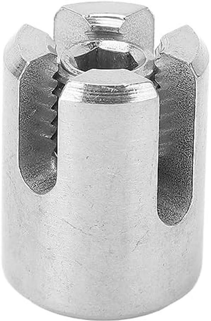 Dailygoods- Kabelrail - 10 Stuks - Roestvrij Staal - Cross
