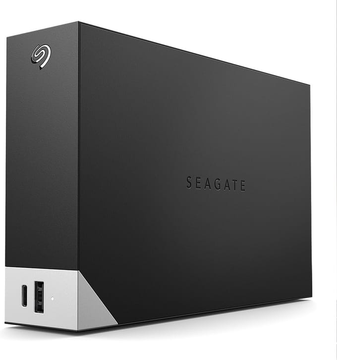 Seagate One Touch Desktop with hub - 6TB - External Hard drive - Black