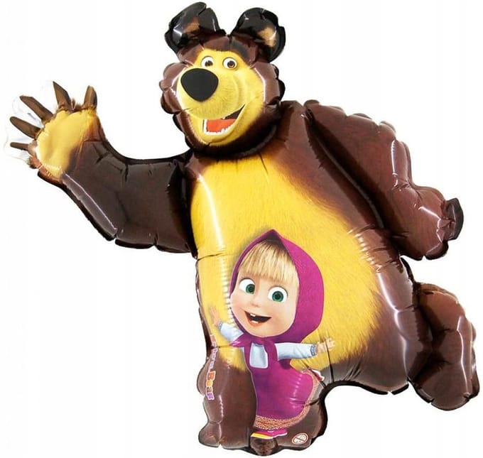 Ballon Foil 14  - Masha et l'Ours