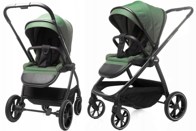4Baby Foster Kinderwagen - Comfortabel en functioneel tot 22 kg - Groen
