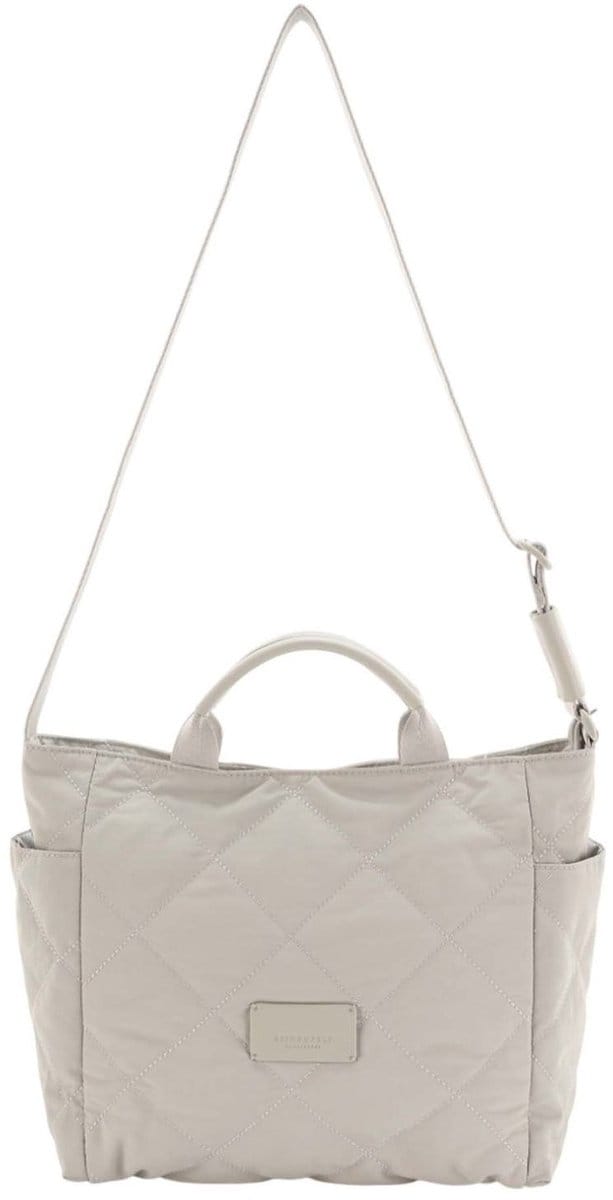SEIDENFELT MANUFAKTUR handtas schoudertas Hetta Handbag Cool Grey Lichtgrijs