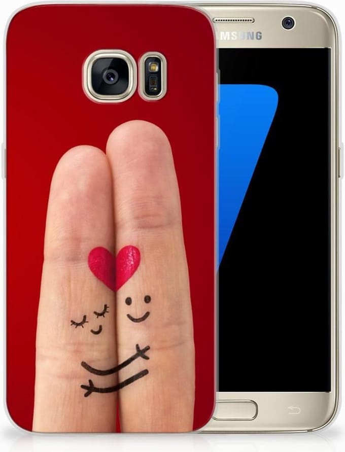 Samsung Galaxy S7 Silicone Back Cover Liefde - Origineel Romantisch Cadeau