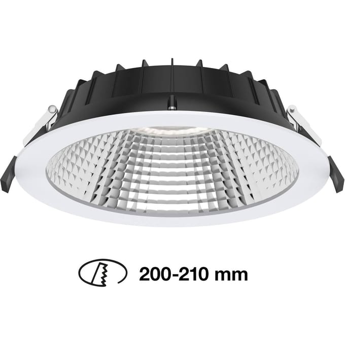 The Light Group SLC Shift LED inbouwspot Ø 22,8cm CCT, wit