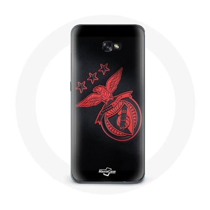 Coque - Maniacase - Samsung Galaxy A3 2017 - Noir - Souple - Motif Benfica noir