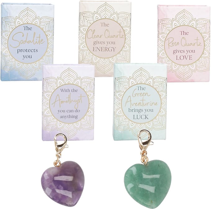 Depesche - Heart Moments harthanger met edelsteen - 1 stuk