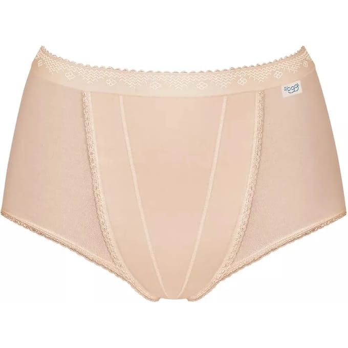 Sloggi Women Control Maxi (2-pack) - dames slip - beige