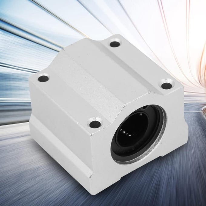 Aluminiumlegering Lange Rail Lineaire Beweging Kogellager Schuifblok Bus