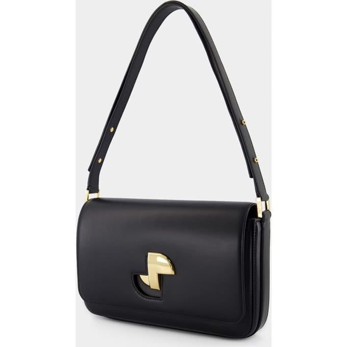 PATOU Jp Classic Schoudertas - - Leer - Zwart