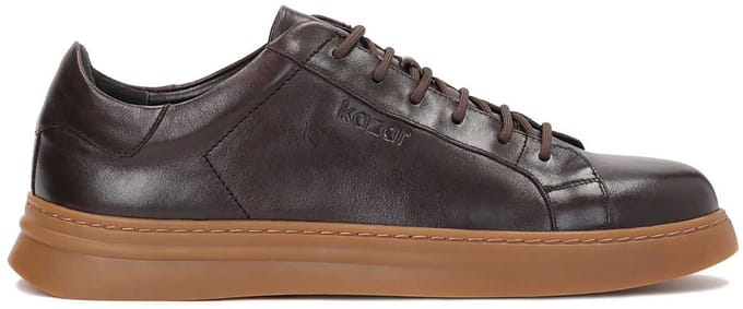 Bruine sneakers voor heren