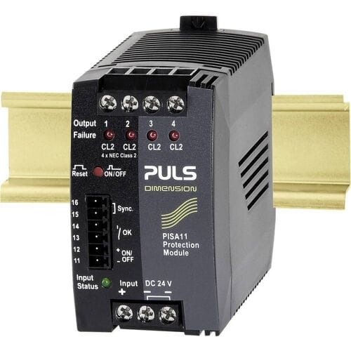 PULS DIMENSION PISA11.CLASS2 Zekeringsmodule 24 V/DC 3.7 A Aantal uitgangen:4 x Inhoud 1 stuk(s)