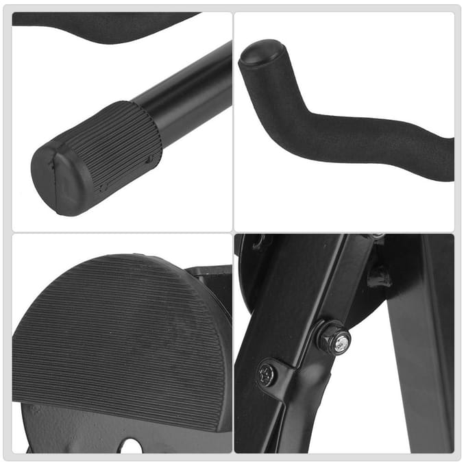 A-Frame Verstelbare Opvouwbare Cellostandaard Ondersteuning Muziekinstrument Accessoire Zwart black