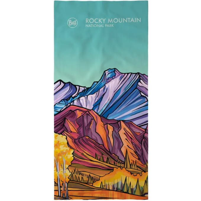 BUFF Coolnet UV+ Multifunctionele Bandana Rocky Mountain