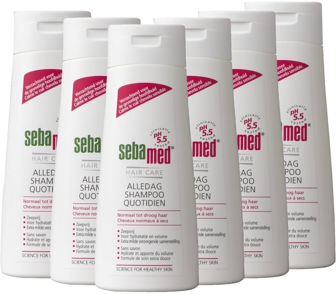 Sebamed Alledag Shampoo - 200 ml 6 pack