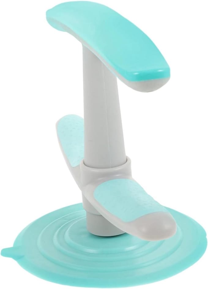 Sit-up Hulpmiddel - Ab Trainer - Buikspier Training - Verstelbare Voethouder - 14 x 15.4 x 14 cm - Multicolor