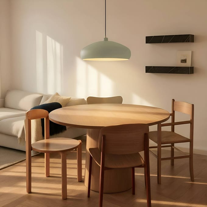 Lindby - hanglamp - 1licht - IJzer - H: 16 cm - E27 - lichtgroen