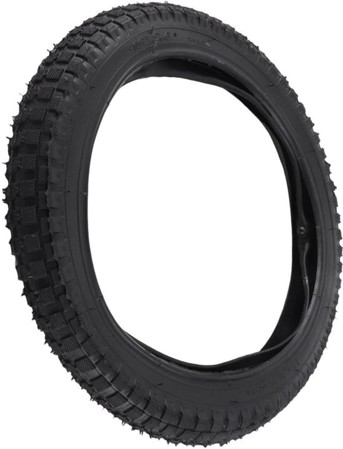 Dailygoods- Fietsband 16x2.4 - Rubberen Buitenband - Antislip