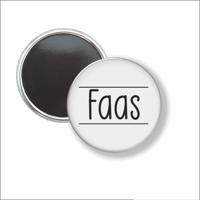 Button Met Magneet 58 MM - Faas - NIET VOOR KLEDING