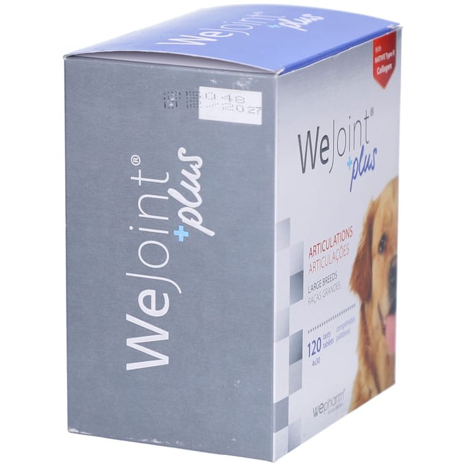 WePharm WeJoint PLUS Large Breed - 120 Tabletten - Ondersteuning Van Gewricht Voor Grote Honden - Natuurlijk Supplement