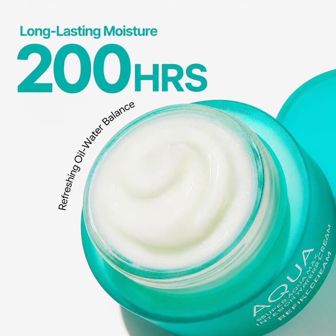 Nature Republic Super Aqua Max Combination Watery Cream(Complexity, Large capacity)120ml #120ml x 2pcs