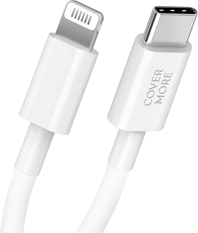 Usb C naar Lightning kabel - Power delivery - 20w - Snelladen - Quick charge - Oplaadkabel geschikt voor Apple iPhone iPad 14 13 12 11 x pro max plus mini - 1 meter - Wit