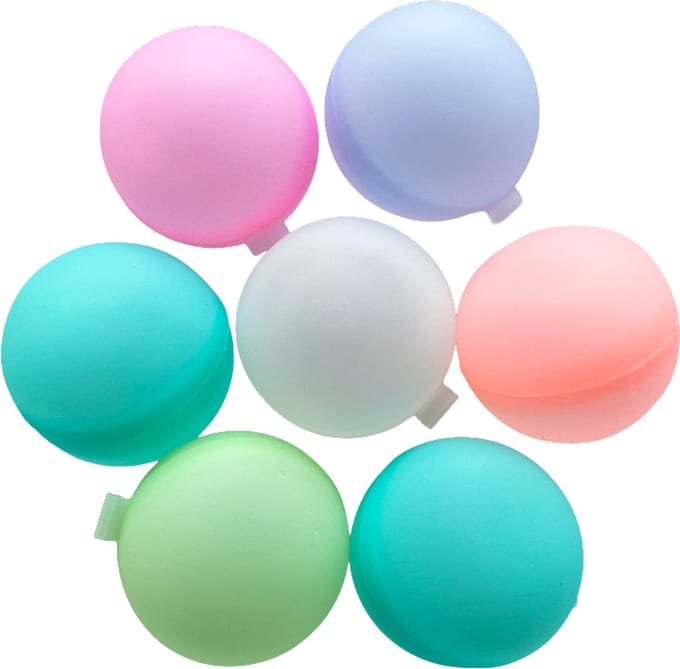 Travelly® Herbruikbare Waterballonnen – Waterspeelgoed – Magnetisch en Zelfsluitend – Siliconen – Multicolor – Set 8 Stuks