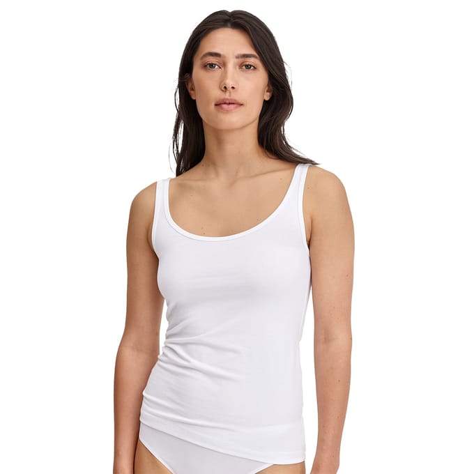 CALIDA Onderhemd Natural Comfort Spaghetti-Top Set van 2