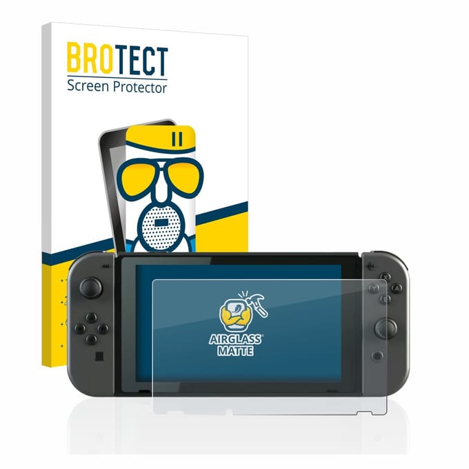 BROTECT - Screenprotector voor Nintendo Switch - Folie Beschermfolie Beschermglas matte