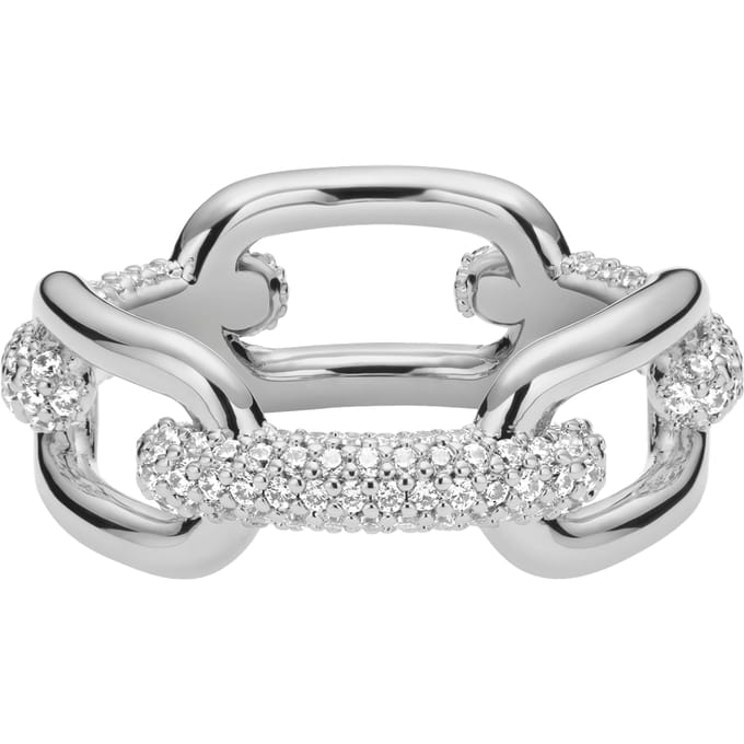 Daniel Wellington DW Crystal Link 52 Silver