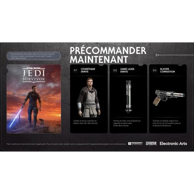 Sony PlayStation 5 PS5 Star Wars - Jedi Survivor Games