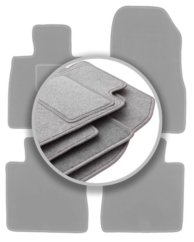 Automatten asgrijs voor: Nissan Note II hatchback (2012-)