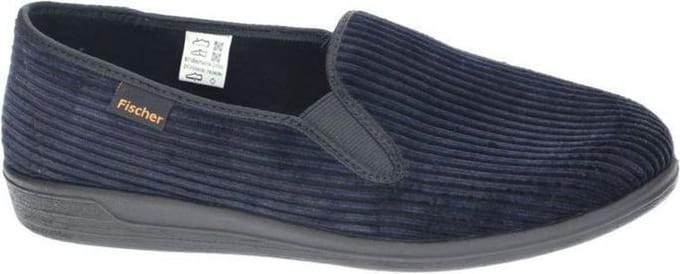 Fischer -Heren - blauw donker - pantoffels & slippers - maat 43