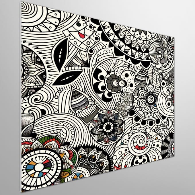 Kunstprint | Wanddecoratie | Dibond | 60 × 60 cm