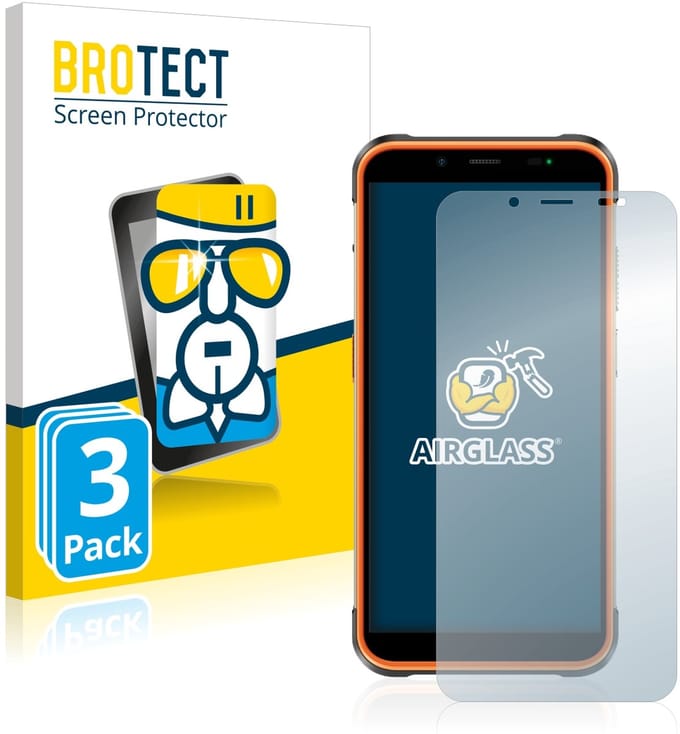Screenprotector 3 Stuks voor Ulefone Power Armor 16 Pro Beschermglas transparant
