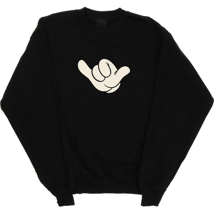 Disney Heren Mickey Mouse Skate Sweatshirt (Zwart)