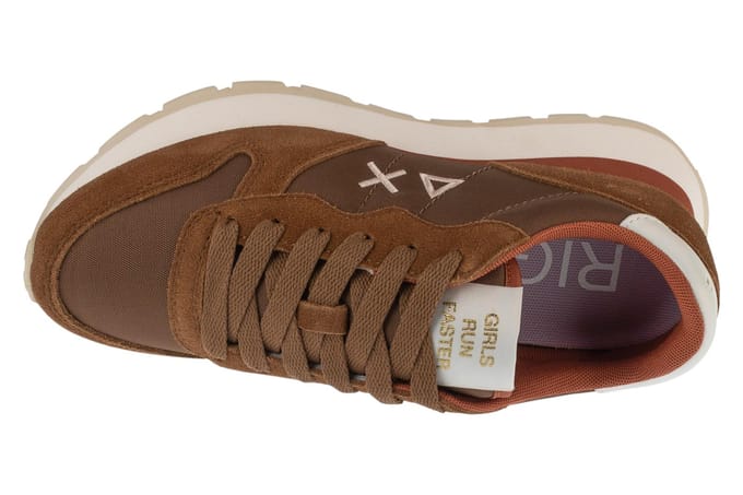 SUN68 Ally Solid, Vrouwen, Bruin, Sneakers, maat: 39