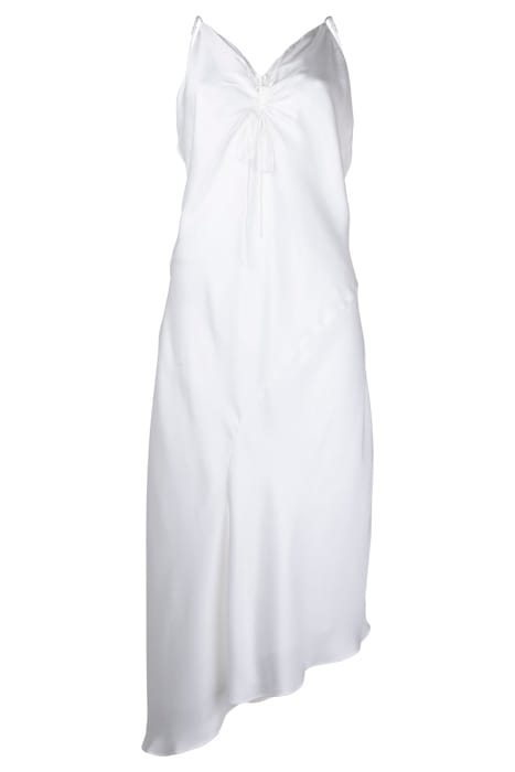 AllSaints Alexia Dress Oyster White Maat: 38 | Midi Jurken Outlet | Dames | Wit