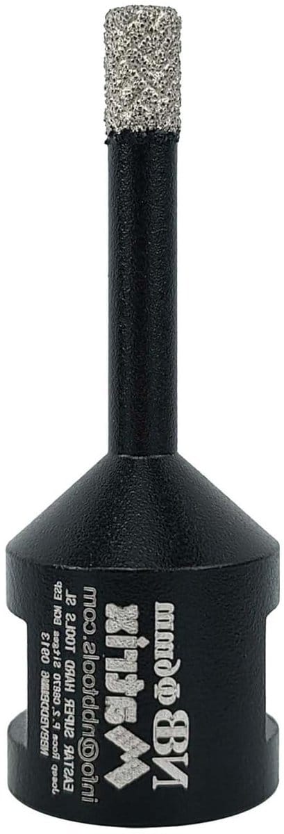 Diamantboor - Diamantfrees Tegelboor - Materiaal Boren - M14 Aansluiting - 6 mm - Zwart