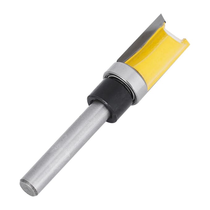 1/4 inch Schacht Freesbit Hout Router Carving Machine Houtbewerking Snijden 1/4*5/8*20 Geel