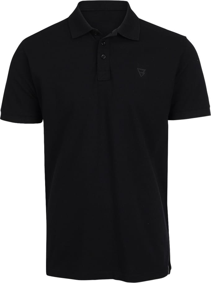 Brunotti - Tavico - Polo Zwart - Heren - Ademend - Regular Fit - M
