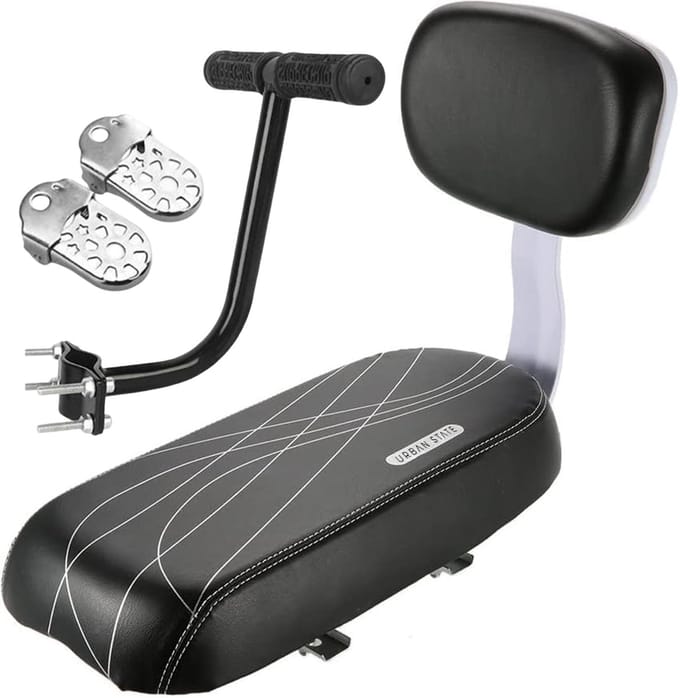 Fietsstoeltje set - fietszitje - achterzitje fiets - bagagedrager kussen