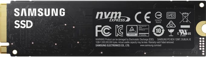 Samsung 980 - Interne SSD - PCIe 3.0 - NVMe M.2 - 250 GB
