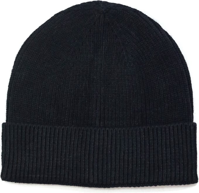 Zwarte beanie dames - wintermuts - gebreide muts - zwart - one size - sjaal ook verkrijgbaar - STUDIO Ivana