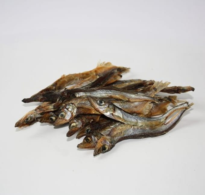 Sprot visjes hondensnacks natuurlijke snacks glutenvrij spiering 400 Gram