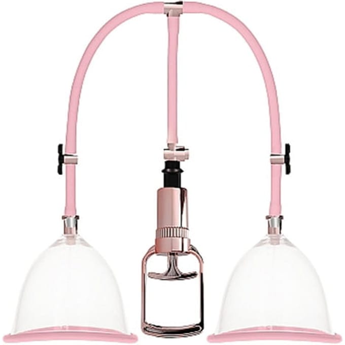 Borsten Pomp Set Medium - Rose Gold